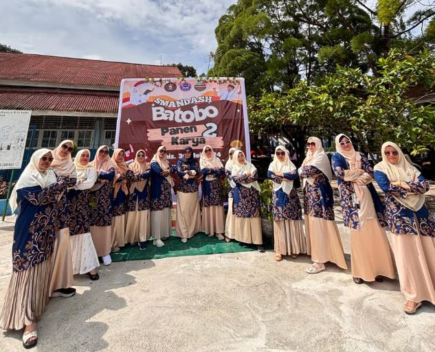 Smandash Batobo 2 dan Panen Karya di SMAN 2 Siak Hulu